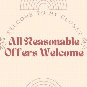 All Reasonable Offers Welcome